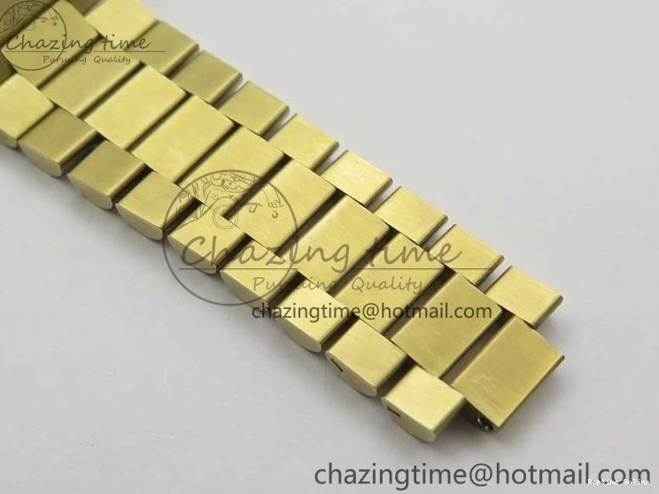 0116 Day-Date 40mm 228239 BP New Dial Version 904 YG Silver Roman Markers Dial on SS President Bracelet A Popular 2806